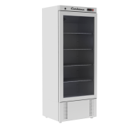 Шкаф холодильный Полюс Сarboma INOX V700 С (стекло)