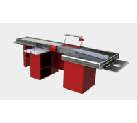 Кассовый бокс МОЛЛ TR-XL, 3300 (3800)мм (с транспортером, широкий накопитель, вырезы)