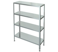 Стеллаж кухонный Марихолодмаш C-4-0,6/0,8/1,8 (нержавейка)
