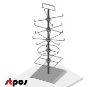 Стойка настольная Лайт 1 крашеная под Хром