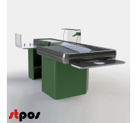 Кассовый бокс ГИПЕРМАРКЕТ TR-XL, 2500мм (2965), (с транспортером, широкий накопитель, вырезы)