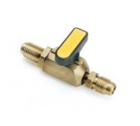 Вентиль к заправочному шлангу CH - 15BV - SHA F 1/4 SAE x F 1/4 SAE папа - папа