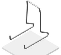 Подставка для книг крашеная Белая